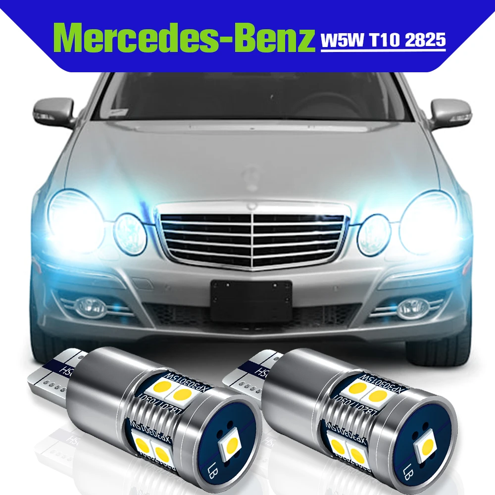 

Parking Light Accessories 2x LED W5W T10 Clearance Lamp For Mercedes Benz W212 A207 C207 S211 S212 W221 C216 W164 W166 W251 E S