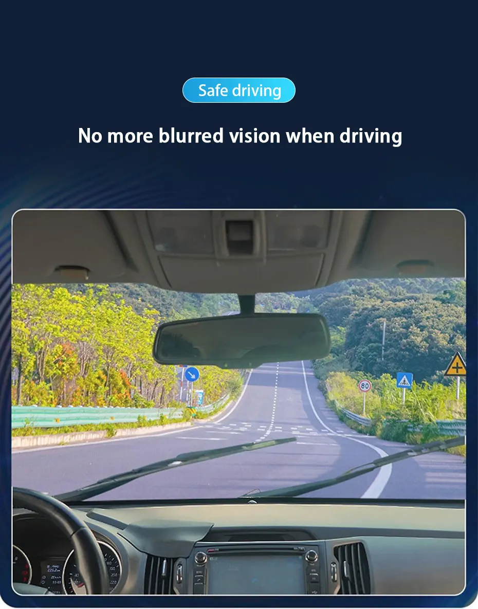 KKJOY Universal Auto-Windschutzscheibenwischer-Verstärkungsfedern für verbesserten Kontakt und klare Sicht – Detail 6