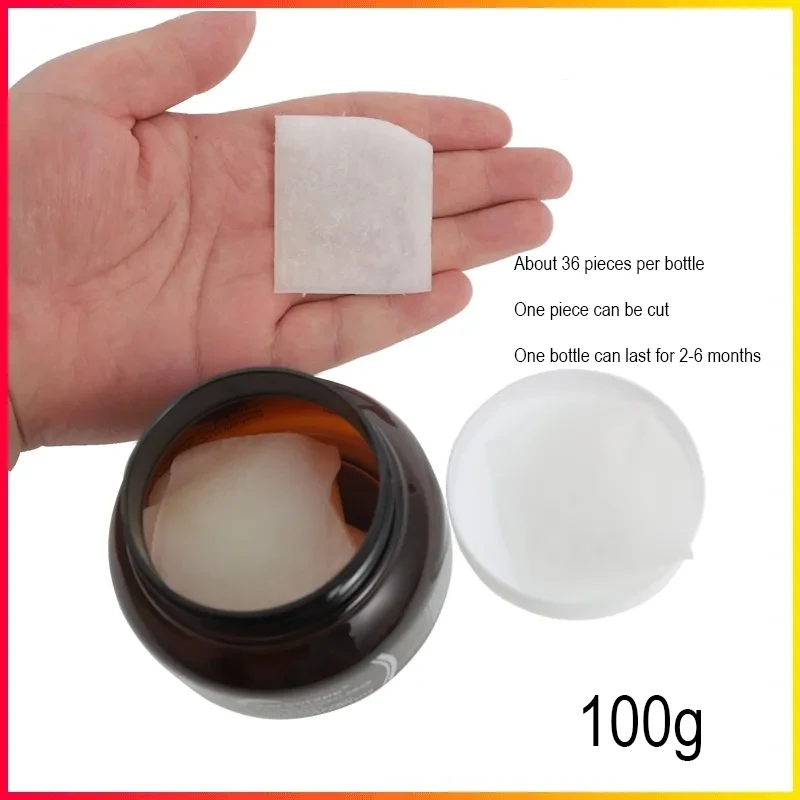 Adhesive & Tape Removr swab, Cleaning Remove Residual Adhesive From Wig Glue And Wig Double-Sided Tape 36Pcs/bottle