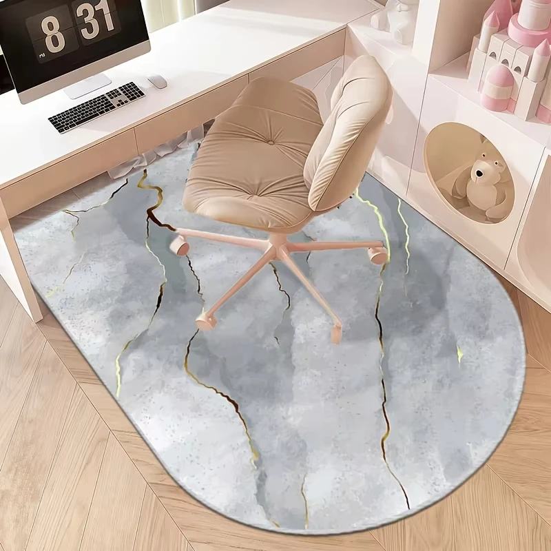 VIKAMA Chair Mat Protector Swivel Chair Study Chair Floor Protection Mat Under Desk Carpet Home Decor Mat Under Office Chair