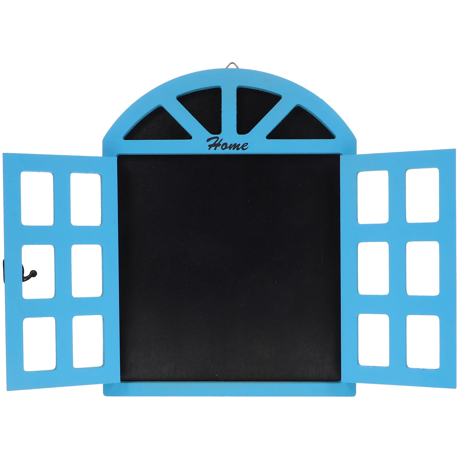 

1pc Wall Mounted Chalkboard Wooden Frame Reusable Message Board For Bar Restaurant Home Vintage Window Style Hanging Blackboard