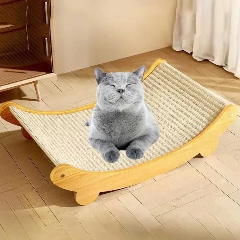 Scratcher for Cats Scratchers No Flaking Sisal Wear-resistant Claw Sharpener Beds & Furniture Accessories Toy Bed Cat Supplies