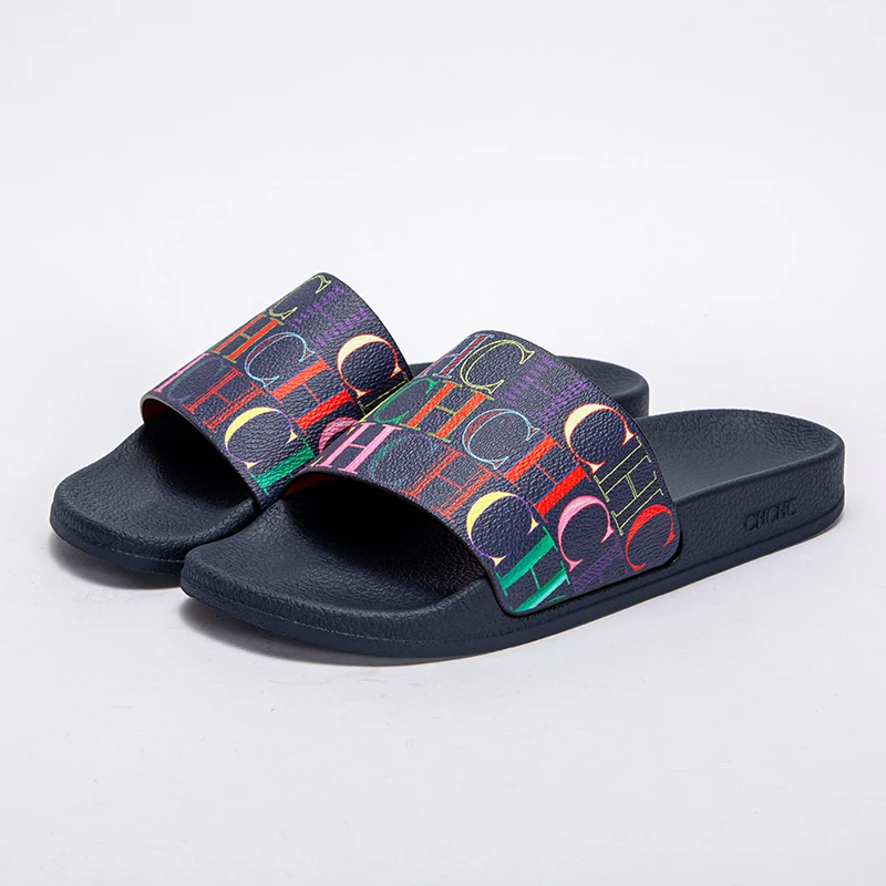 Different Types of Letter Printed Designs for Women\'s Slippers, Multi Color and Multi Size, Exquisite and Comfortable