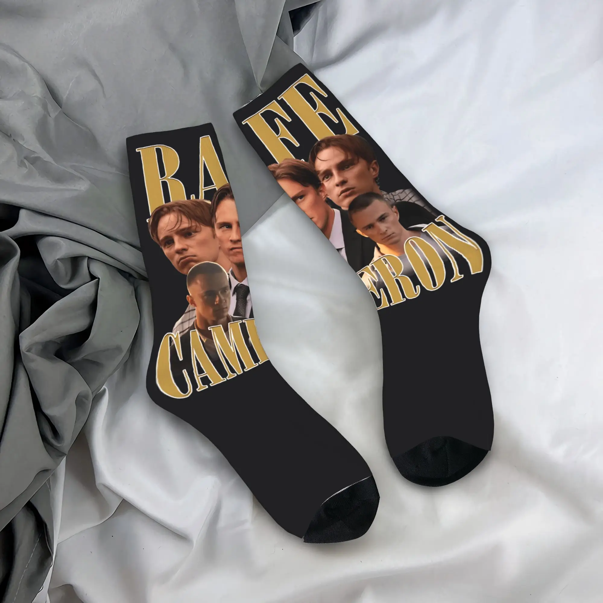 Rafe Cameron Kousen Gedrukt Grappige Sokken Winter Antislip Sokken Dames Heren Klimmen Zachte Sokken