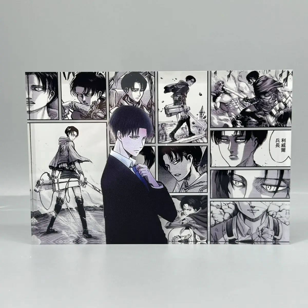 Acryl Ziegel Shingeki kein Kyojin/Angriff auf Titan Levi ackerman eren Jaeger Mikasa · ackerman Cosplay Desktop Ornament Cartoon Geschenk