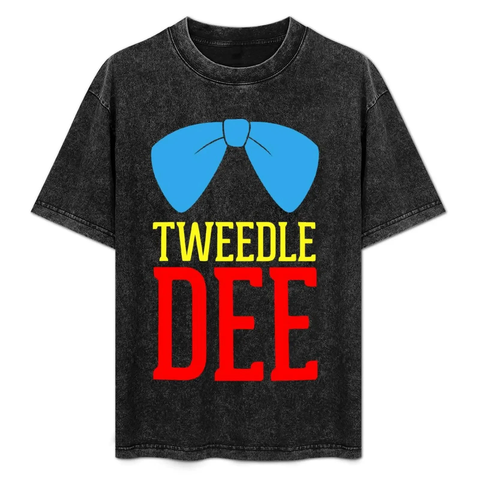 

Tweedle Dee and Tweedle Dum Blue T-Shirt man clothes new edition sweat plain mens t shirt