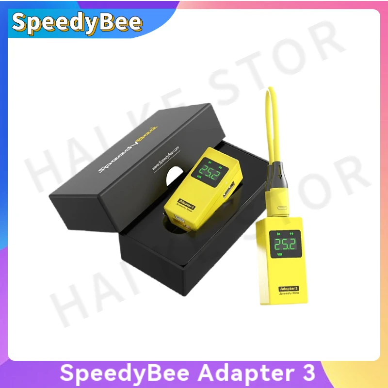 SpeedyBee Adapter 3 Built-in Bluetooth and Blackbox Downloader with 8-bit BLHeli_S ESC Firmware Updater