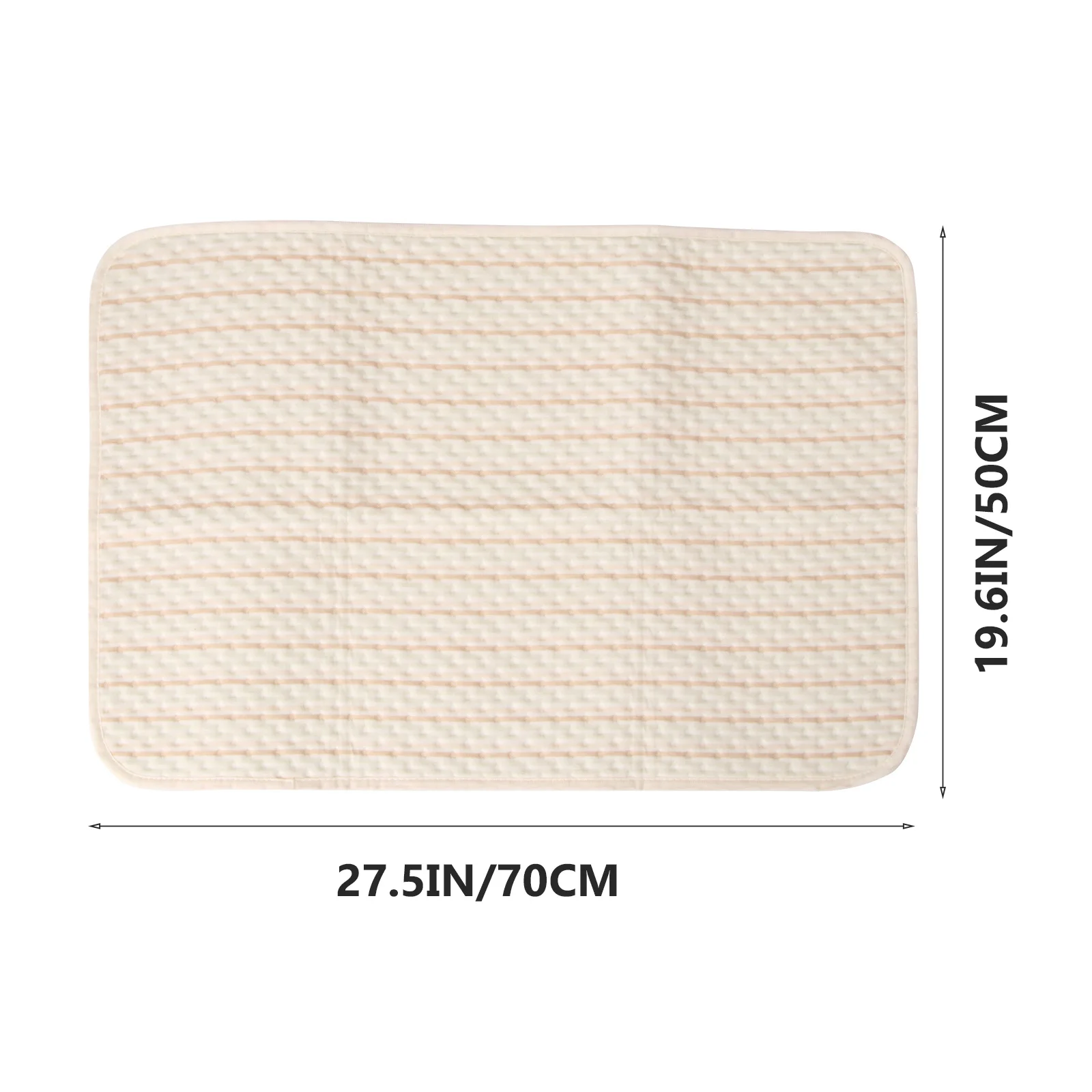 1 قطعة حصيرة حفاضات مقاومة للماء للطفل قسط لينة قابل للغسل الرضع شخ وسادة تنفس المحمولة السرير وسادة لعربة الأطفال #4