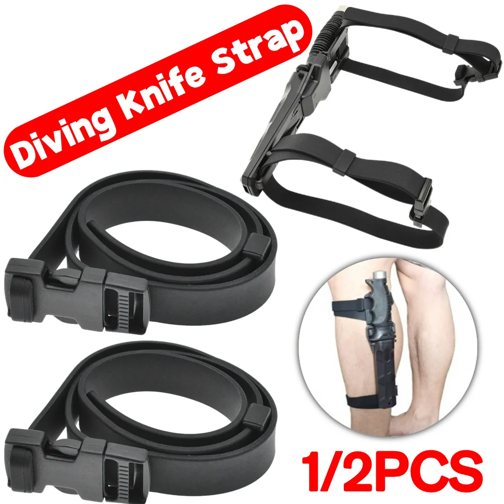 Diving Knife Strap Quick Release Snorkeling Replacement Strap Spearfishing Knife Strap for Outdoor Spearfishing Snorkeling