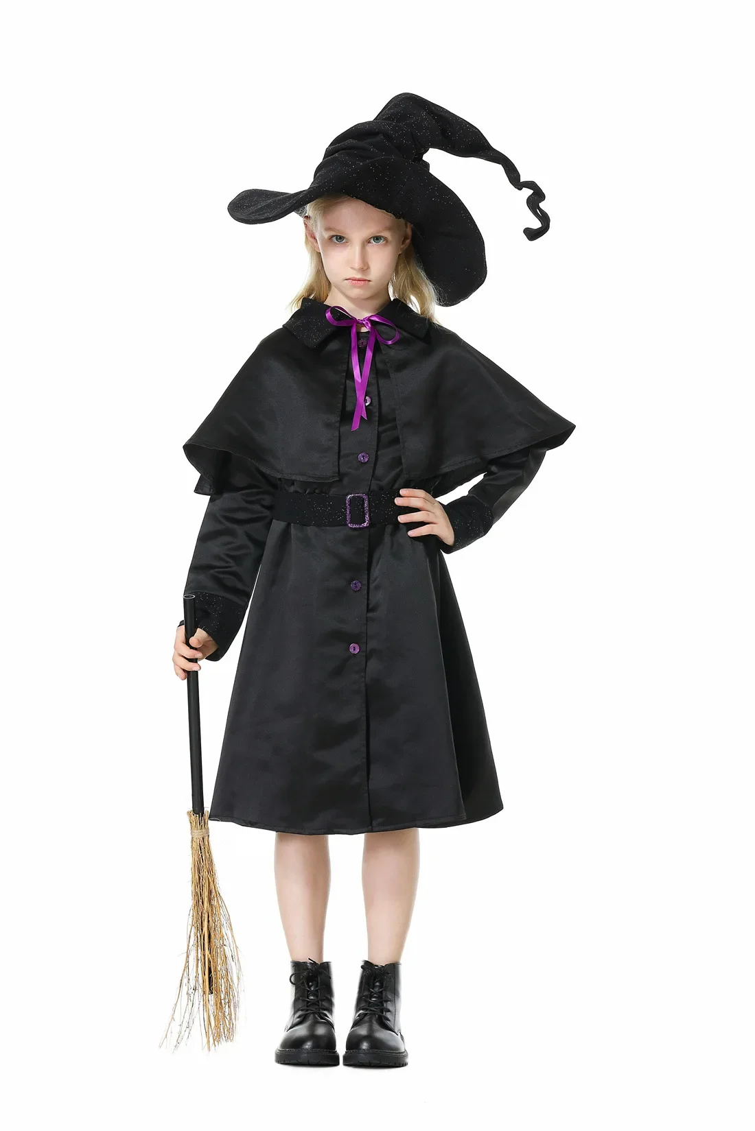 Costume da travestimento da demone per festa per adulti, strega cosplay di Halloween