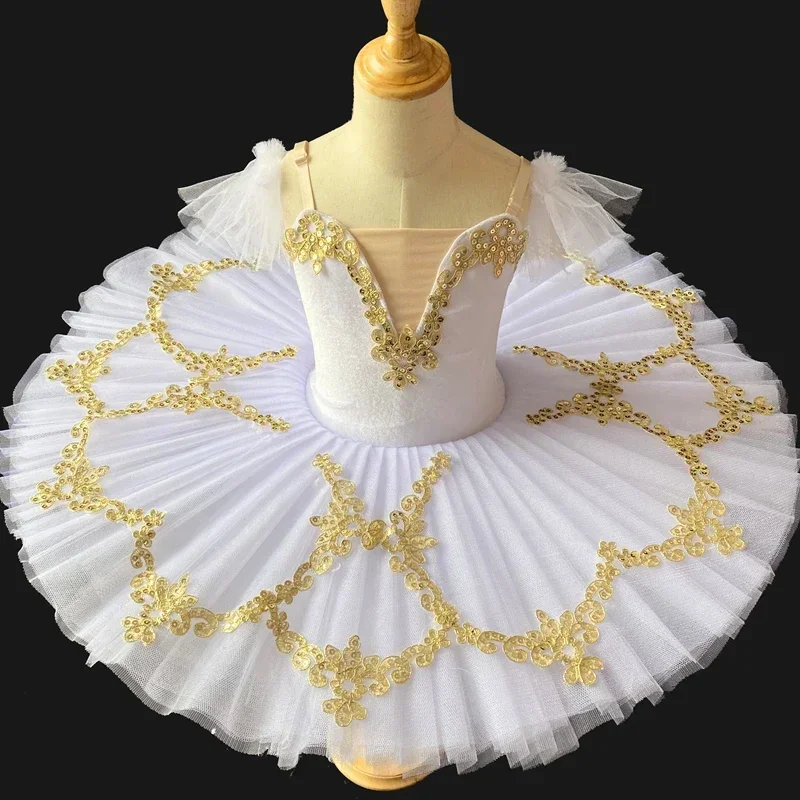 

Professional Ballet Tutu Women Girls Ballet Dress For Kids Adult Pancake Tutu Ballerina Birthday Party Swan Dress Ballet Costume