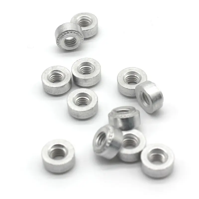 

200pcs Metric PEM Self Clinching Aluminum Pressure Riveting Nuts M2 M2.5 M3 M4 M5 M6 CLA Set for Electronic Component Assembly