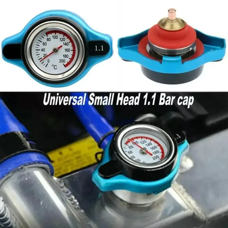 Thermo Radiator Cap Gauge Water / 0.9 Safe with Bar /1.3 1.1 Car Motorcycle Styling Spec Temperature Cover Utility Tank