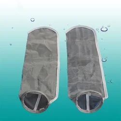 180x430mm 180x810mm 105x380mm 20 40 60 80 100 150 200 300 400 500 800 Mesh 304 Stainless Steel Filter Sock Pocket Bag Aquarium