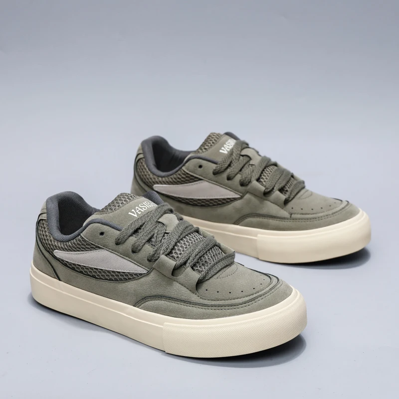 

Мужская вулканизированная обувь на платформе, новая модная обувь для отдыха для мужчин, повседневные качественные дышащие мужские кроссовки для прогулок