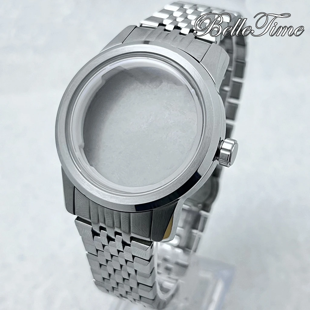 

40 мм корпус из нержавеющей стали 904L из высококачественной стали с арочным стеклом для NH34 NH35 NH36 4R35 механизм аксессуары для механических часов