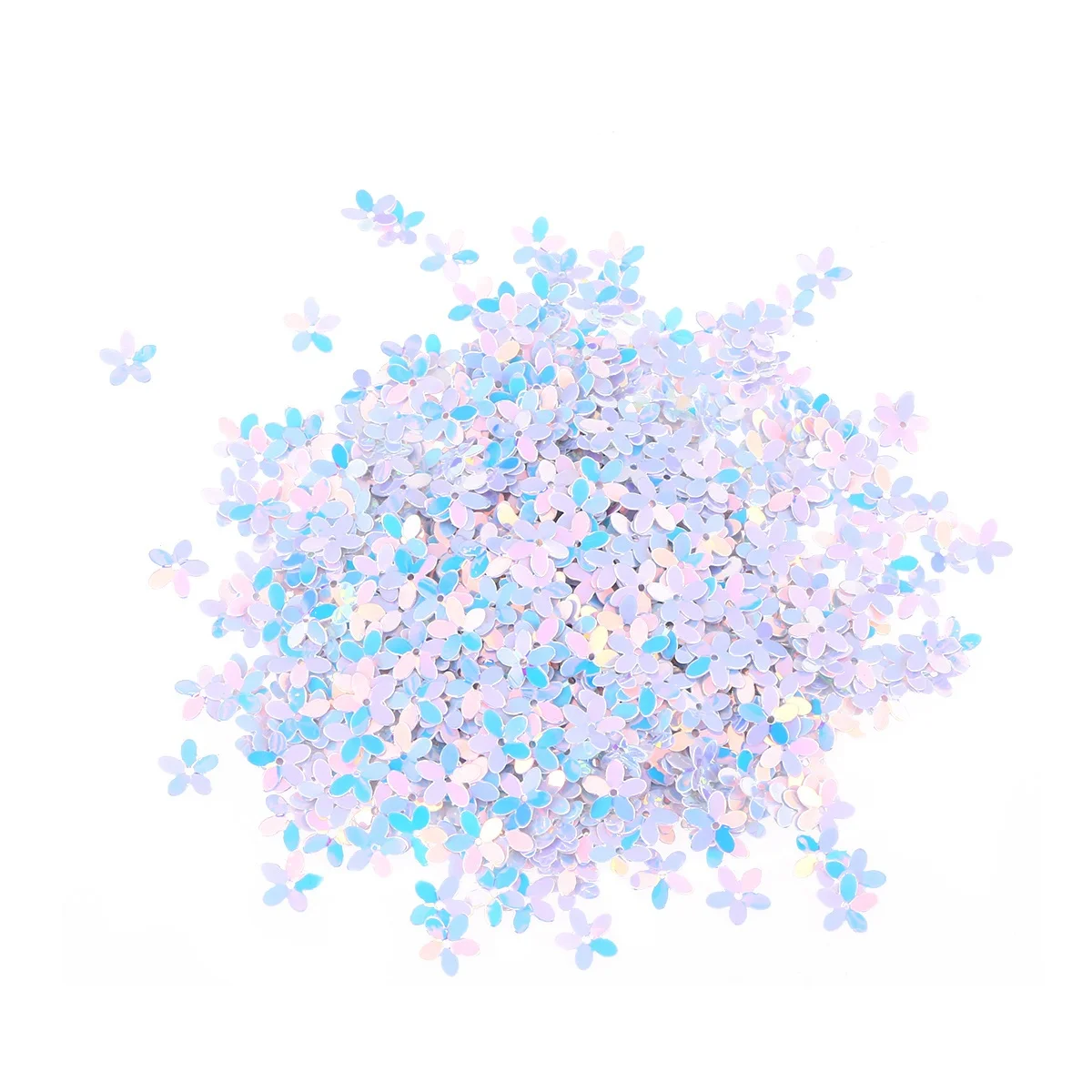 

800Pcs Five-Petal Flower Sequins Bright Yellow PVC Clothes Patches for Clothes Bag Decoration DIY Craft Jewelry Accessories