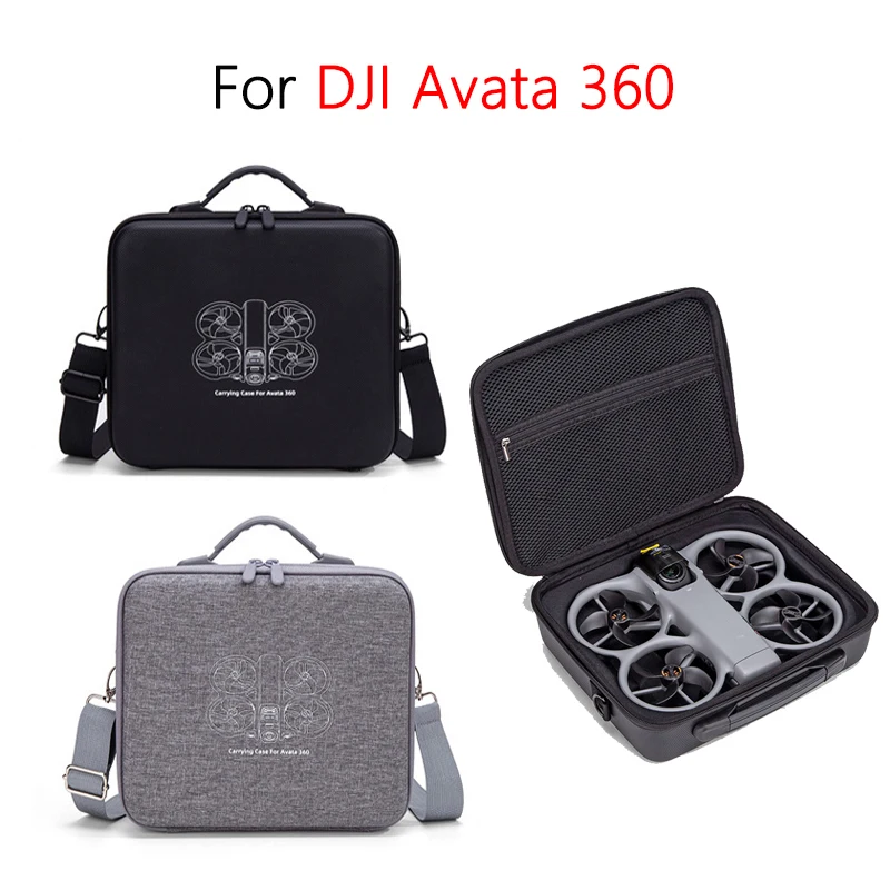 

Портативная сумка через плечо для DJI Avata 360, ударопрочная водонепроницаемая сумка для хранения дрона DJI Avata 360 и аксессуаров