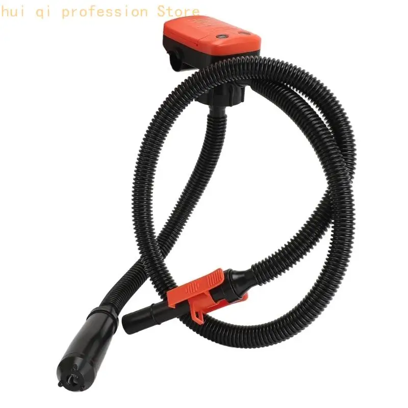 Hochgeschwindigkeits-Siphon-Kanisterpumpe mit 3 Adaptern, 2,4 GPM Kraftstofftransferpumpe, elektrische Ölabsaugpumpe – Detail 5