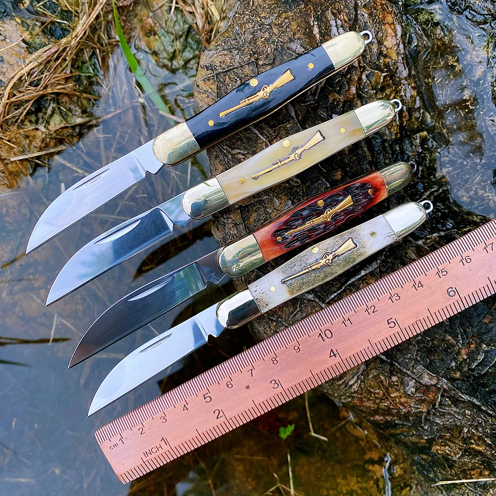 Watchman W151 cuchillo Trapper junta deslizante plegable medio parada Navajas de bolsillo clásico tradicional de alta calidad