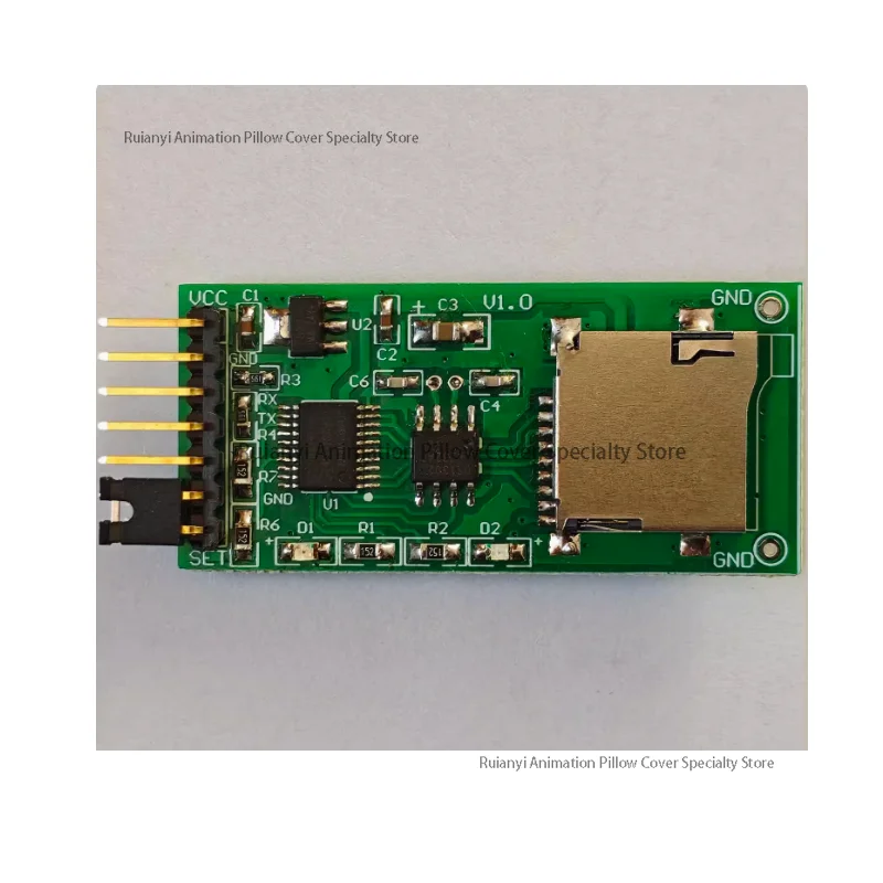 

Serial port data logger, TF card, SD card storage with clock, microcontroller readable and writable