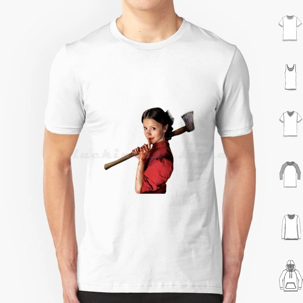 Pearl X Mia Goth Axe Print T Shirt 6xl Cotton Cool Tee Mia Goth A24 Movie Film Horror Ti West Pearl Horror Movie Jenna Ortega X