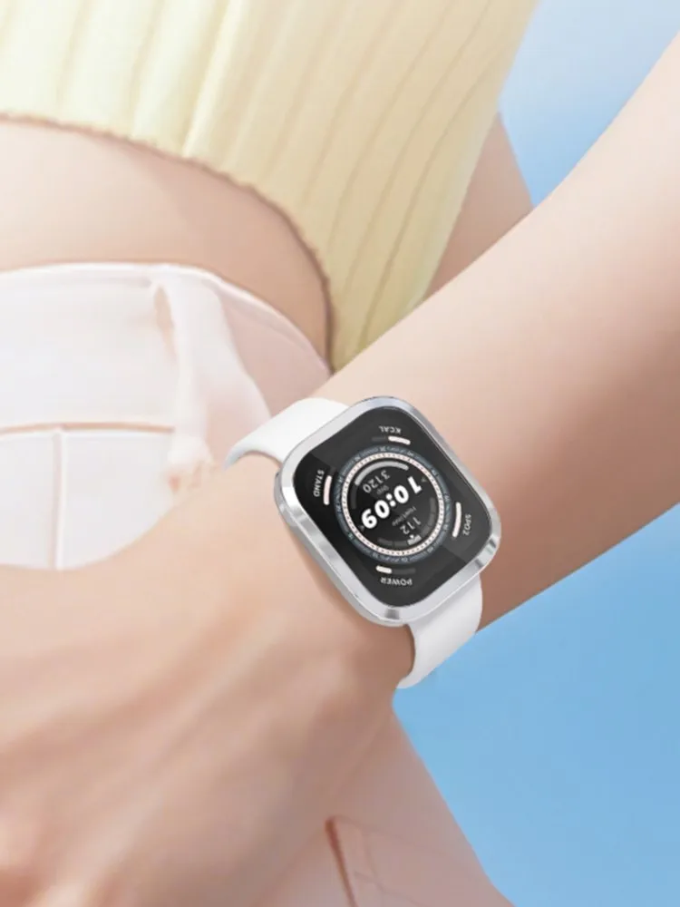 حافظة واقية من مادة TPU بتغطية كاملة وإطار واقي للشاشة وملحقات غطاء ممتص للصدمات لساعة Amazfit Bip 6 الذكية