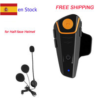 2023 Version Intercomunicador Moto motocicleta bluetooth BT-S2 IPX7 FM 1000M Headset Motorcycle Intercom bluetooth helmet