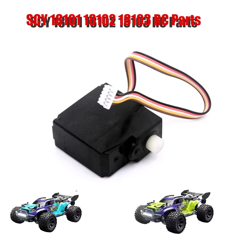 Piezas de repuesto originales Scy18101 RC, engranajes ESC, carcasa de coche, soporte de biela de dirección, conjunto de dirección del motor del eje de transmisión