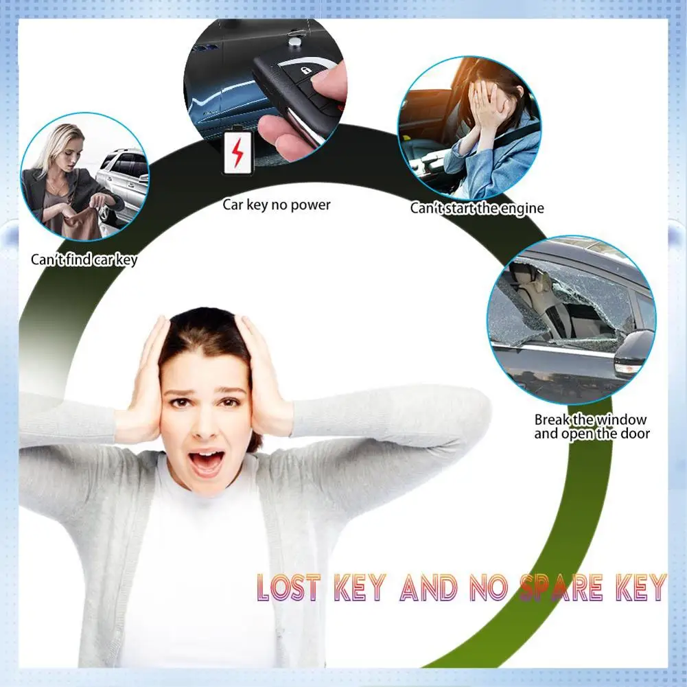 

A51K-For Xhorse XKTO01EN Universal Wire Remote Key Fob 2 Buttons For Toyota Type For VVDI Key Tool Accessory