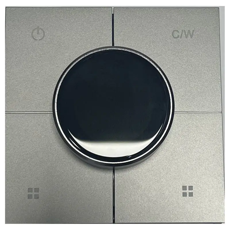 X3-Dimming Tuya Intelligent Switch Smart Multifunctional Panel Smart Home Automation Panel Grey