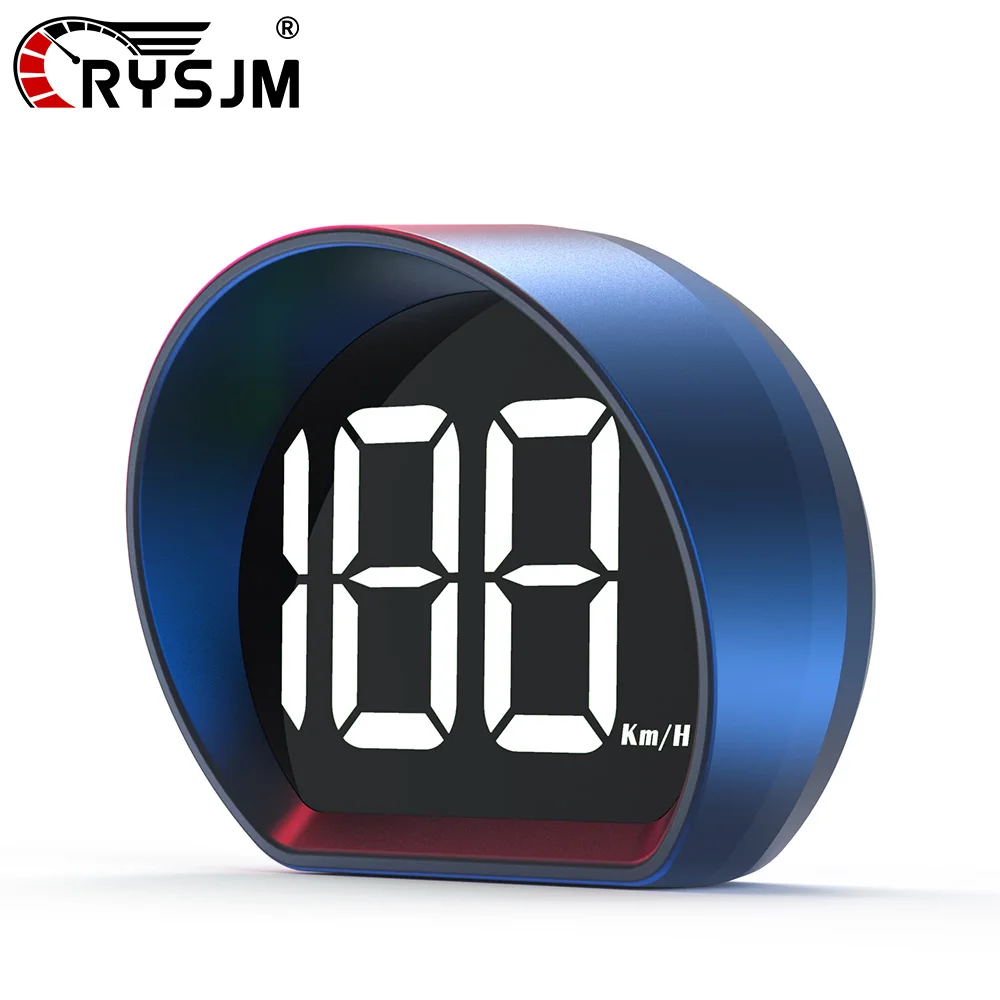 

RYSJM Big Font Car GPS HUD Universal GPS Speedometer KM/H Unit Head Up Display Auto Car Accessories For All Car Plug And Play