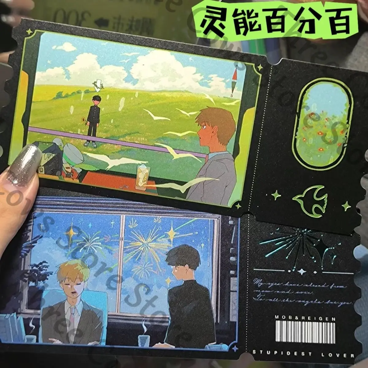 

Аниме Reigen Arataka Mob Psycho100 Mobu Saiko Hyaku Kageyama Shigeo Косплей Мультфильм Билет Орнамент Малый Калорий Талисман Подарок