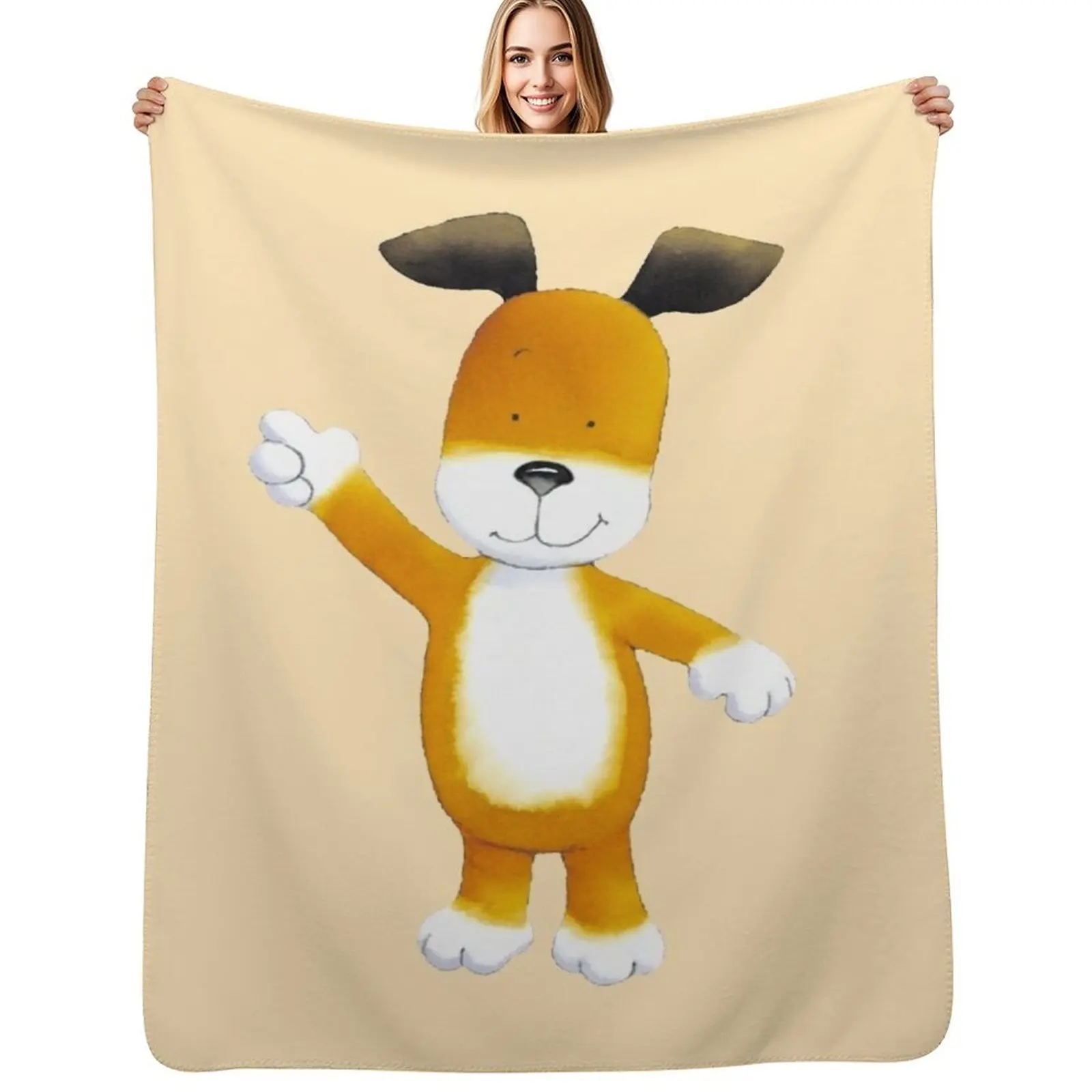 

Kipper the dog Throw Blanket Luxury Throw Hairys Beach Giant Sofa Blankets