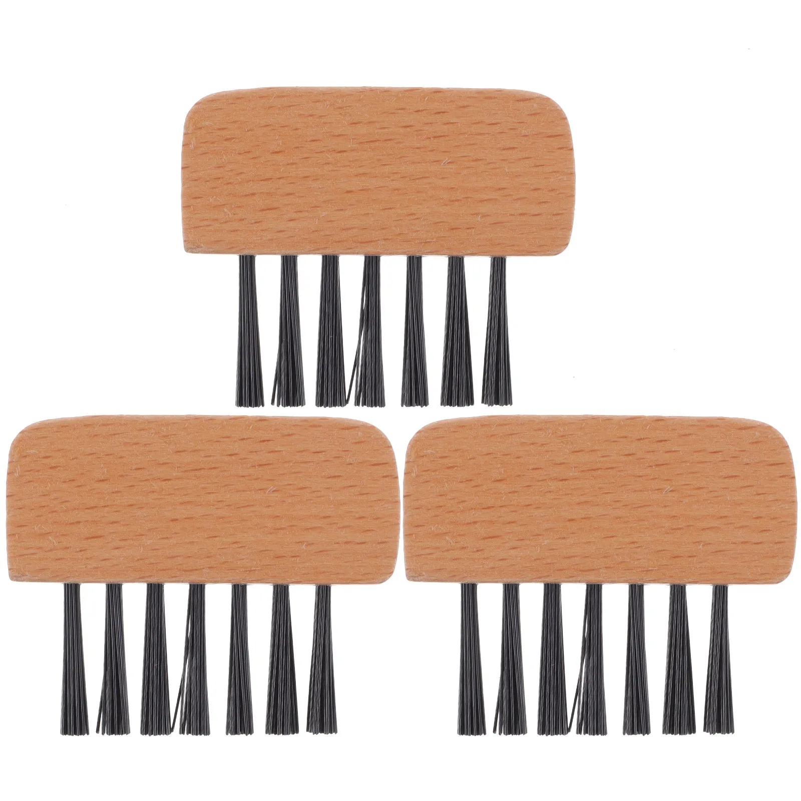 

3Pcs Wood Handle Umpire Brush for Softball Home Plate Cleaning Baseball Referee Brush Sports Cleaning Tool Easy Maintenance