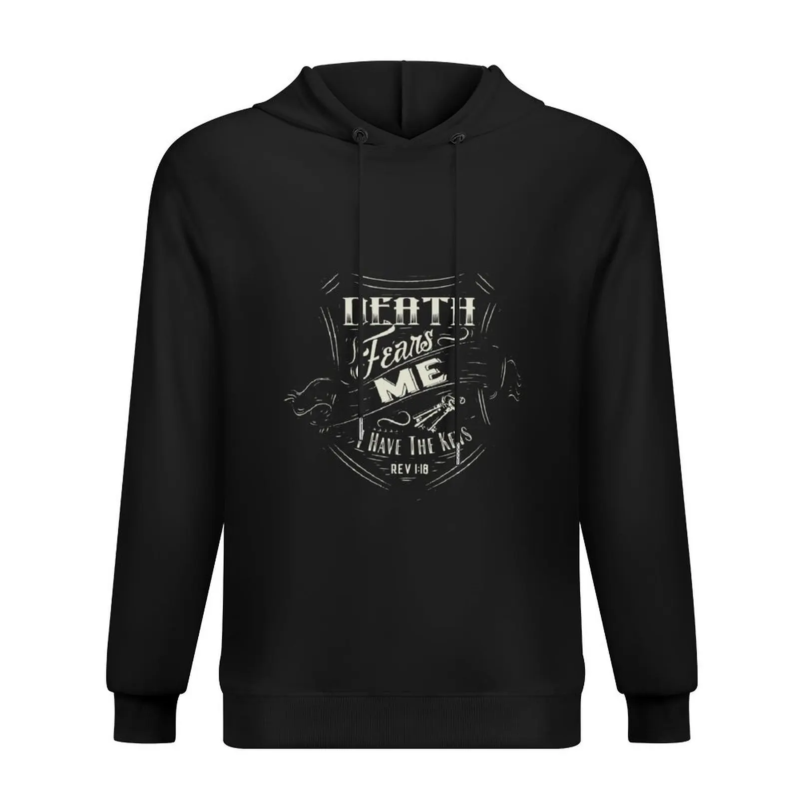 

Death Fears Me Hoodie anime clothing men's coat clothes for men japanese style hoodie man