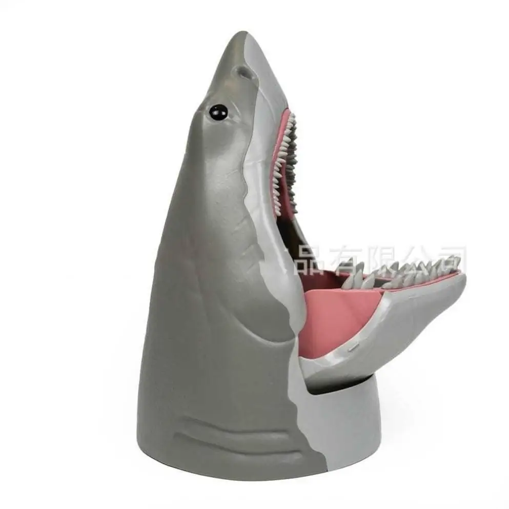 Anniversary Shark Popcorn Bucket - Decorative Ornament, Collectible Popcorn Container - Shark Themed Decor, Party Accessory