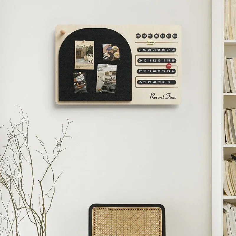 Perpetual Calendar Photo Message Board