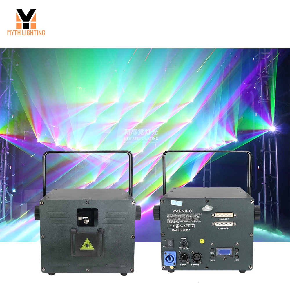 Factory Price 8W RGB Laser Dj Disco Stage 8 Watt RGB Animation Laser Light Show