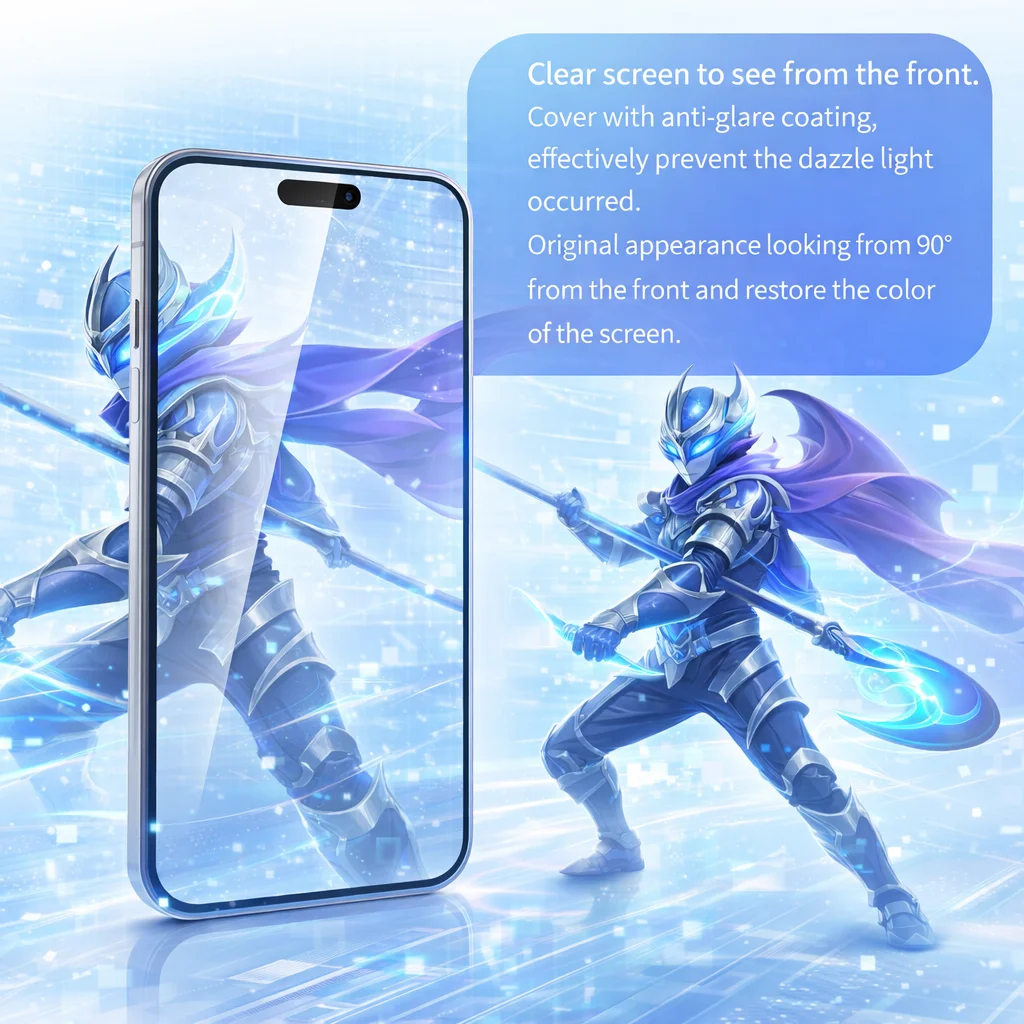 NILLKIN Privacy Tempered Glass For iPhone 15 Plus 14 13 Pro 12 Mini Protector Film 9H Anti-Spy FM5004 - view 5