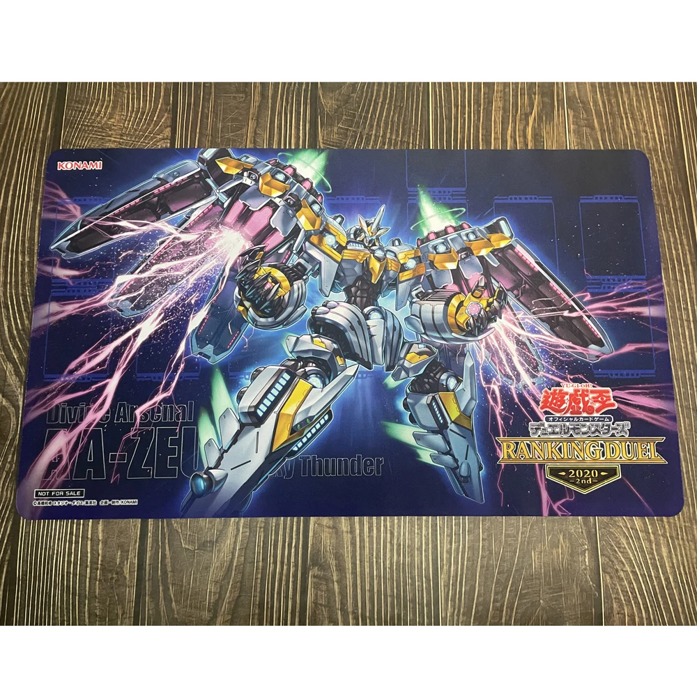 Yu-Gi-Oh Divine Arsenal AA-ZEUS - Sky Thunder Playmat Card Pad YGO Mat MTG KMC TCG YuGiOh Mat-304