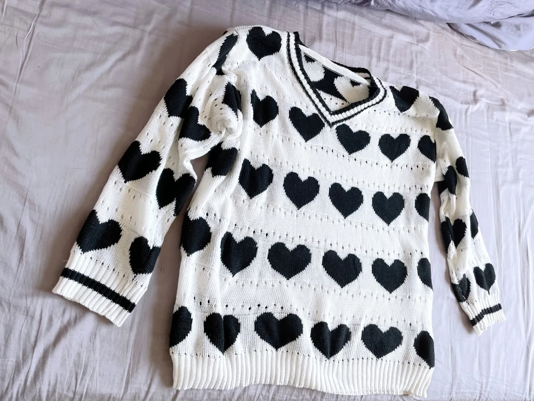 

Пуловеры больших размеров для женщин, джемпер с v-образным вырезом и длинными рукавами Sueter Mujer, корейский модный вязаный тонкий свитер с вырезами