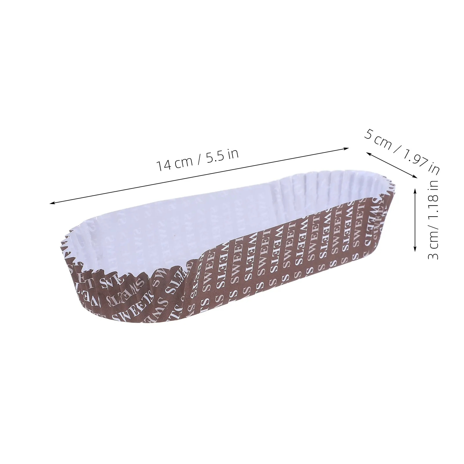 100Pcs Hot Dog Tray Disposable Grooved Design Leak Proof Fried Food Tray for Hot Dogs Snacks Takeout Catering Events