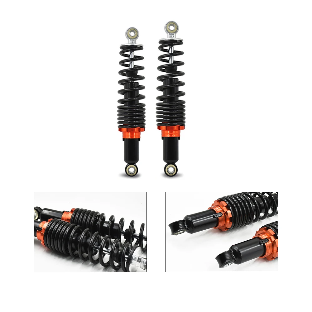 Shock Absorber Rear Shock 1 Pair 25Cm 29CM Absorber Adjustable Ebike Hydraulic For Ebike MTB Soft Hard Moderate