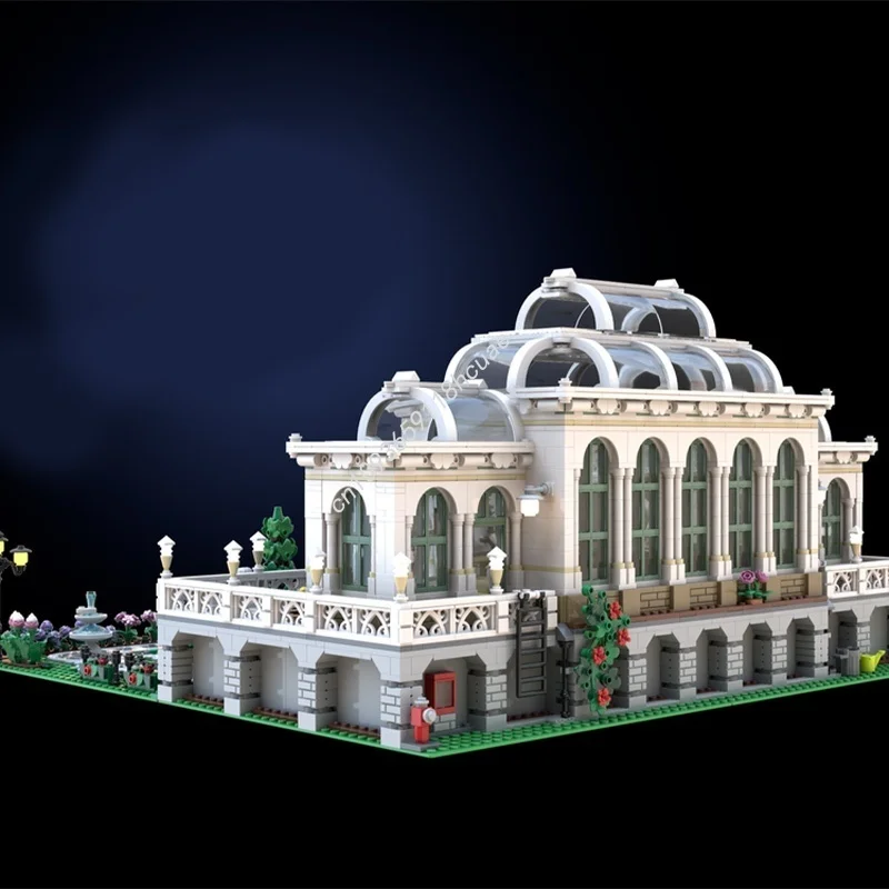 6190pcs MOC Grand Botanic Palace Garden Modulared Model Building Blocks Architecture Toys DIY Brick Kids Christmas Gift Birthday