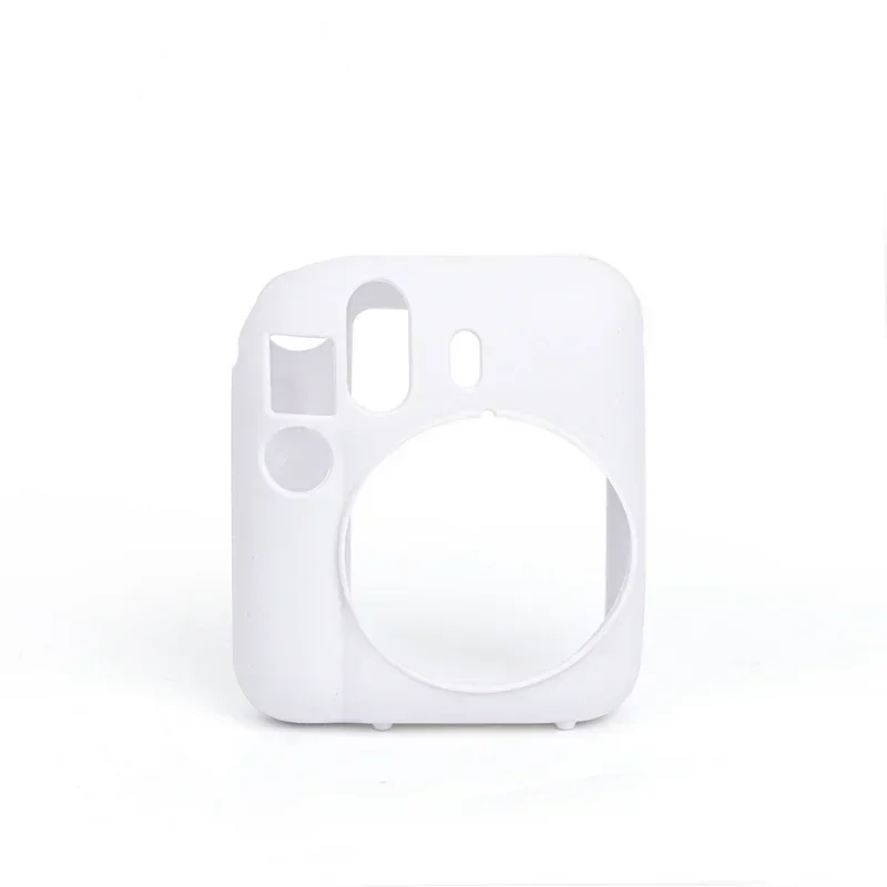 Camera Silicone Case for Fujifilm Instax Mini12 Shell Protective Cover Soft Shell Solid Color Scratch-proof Mini 12 Case
