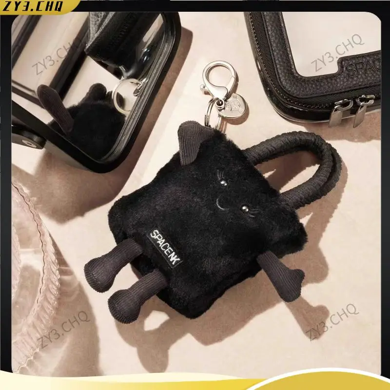 

New Limited Edition Fun Black Bag Pendant Internet Celebrity High Beauty Ins Plush Doll Pendant Doll, Give Friends Holiday Gifts