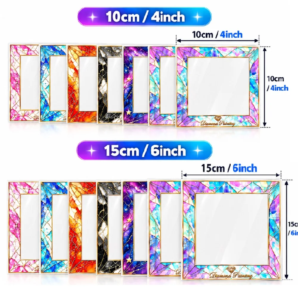 30Pcs Reusable Diamond Painting Release Film, Two Sizes of Non-Stick Release Paper, DIY Diamond Painting Tool Accessories