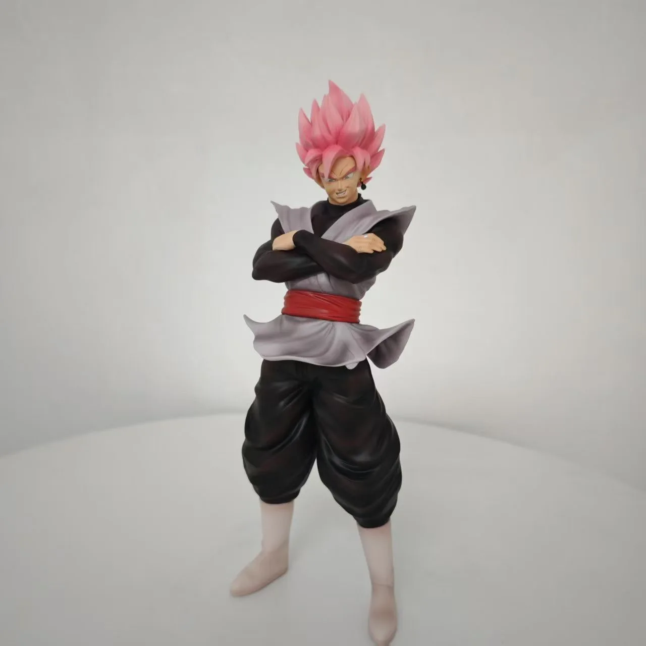 28cm Dragon Ball Z Figures Super Saiyan ROSÉ Goku GK Anime Action Figure Black Goku Zamasu Figurine Model Statue Ornament Toys