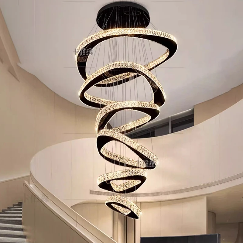 

Modern decor led lights rings pendant light lamps for living room led Chandeliers for dining room hanging light indoor lighting